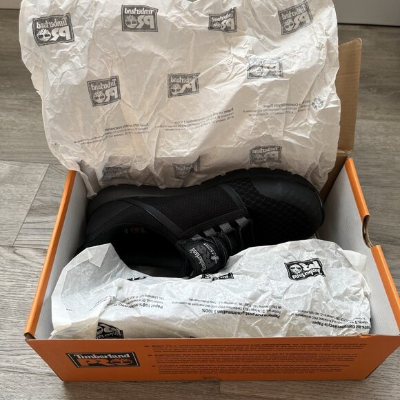 Timberland Pro Radius Composite Safety Toe Black Women's Size 8M TB 0A283H 001 - Picture 14 of 16